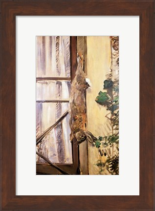 Framed Rabbit, 1881 Print