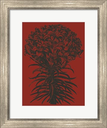 Framed Lilies 9 Print