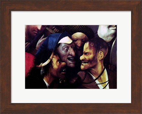 Framed Carrying of the Cross - close Print