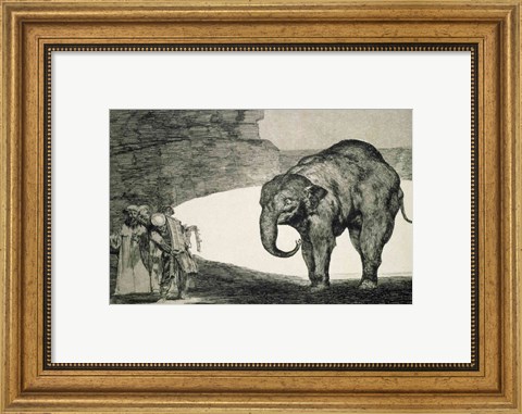 Framed Folly of Beasts, from the Follies series Print