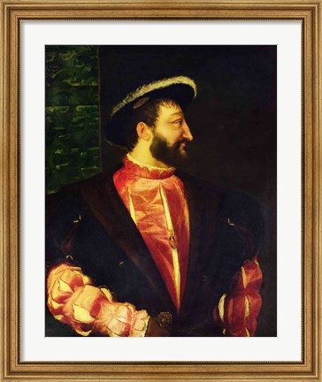 Framed Portrait of Francis Print