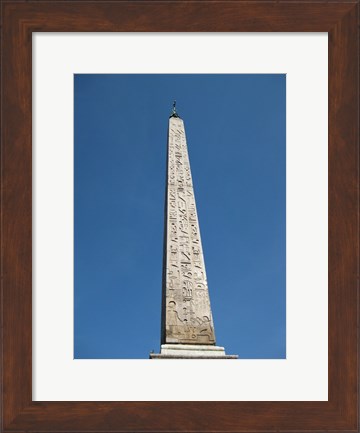 Framed Rome Ramses II Obelisk Print