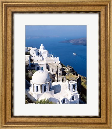 Framed Cyclades Islands, Greece Print