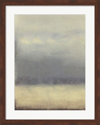 Framed Coastal Rain II Print