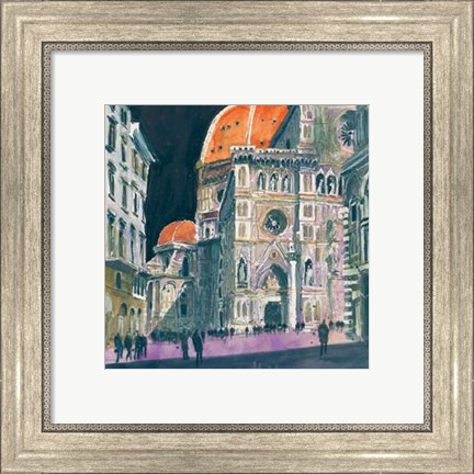 Framed Santa Maria del Fiore, Florence Print