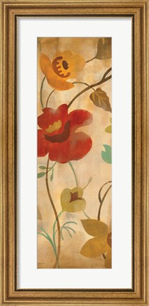 Framed Antique Embroidery II Print