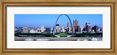 Framed USA, Missouri, St. Louis, Gateway Arch Print