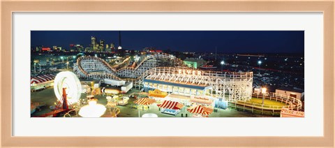 Framed Amusement Park Ontario Toronto Canada Print