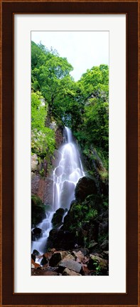 Framed Waterfall Alsace France Print