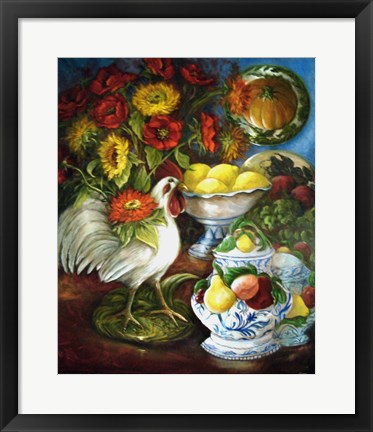 Framed Majolica Collection Print