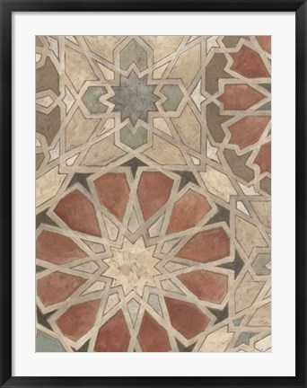 Framed Non-Embellished Marrakesh Design I Print