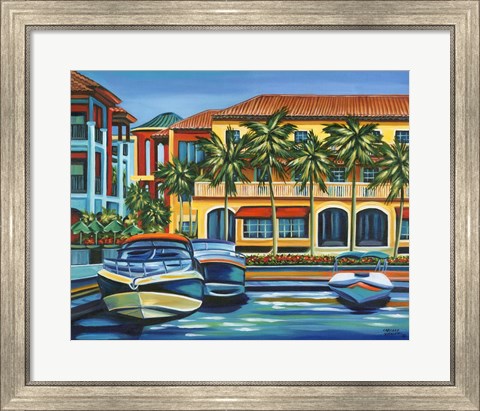 Framed Tropical Rendezvous II Print