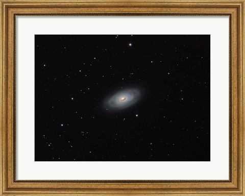 Framed Black Eye galaxy (M64) Coma Berenices Print
