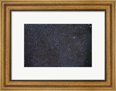 Framed Open cluster Messier 39 in the constellation Cygnus Print