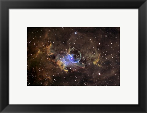 Framed Bubble nebula Print