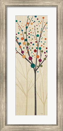 Framed Flying Colors Trees Light II Print