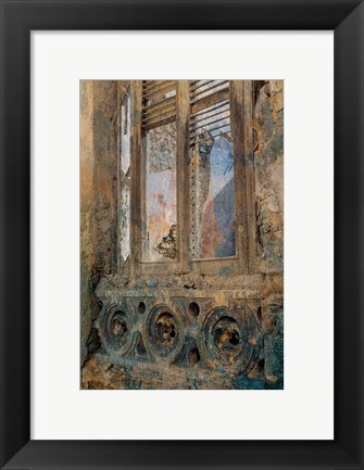 Framed Colorful quaint architecture, Havana, Cuba Print