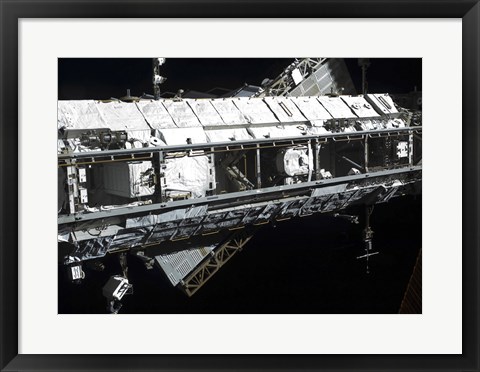 Framed International Space Station&#39;s Starboard Truss Print