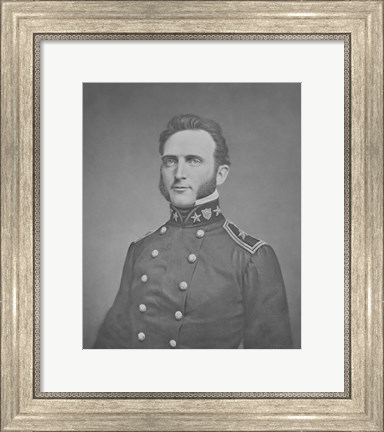 Framed Thomas Stonewall Jackson Print