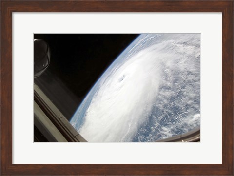 Framed Hurricane Helene Print