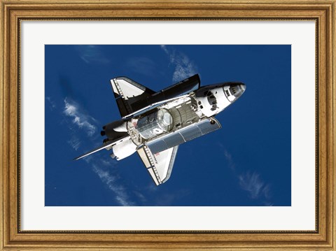 Framed Space Shuttle Discovery Print