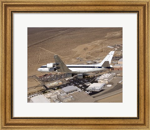 Framed NASA&#39;s DC-8 Airborne Science Lab Print