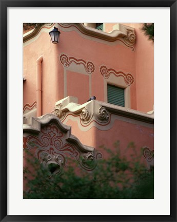 Framed Sights of Parc Guell, Barcelona, Spain Print