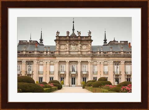 Framed Royal Palace of King Philip V, San Ildefonso, Spain Print