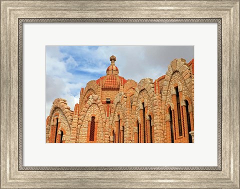 Framed Europe, Spain, Novelda Santa Maria Magdalena church Print