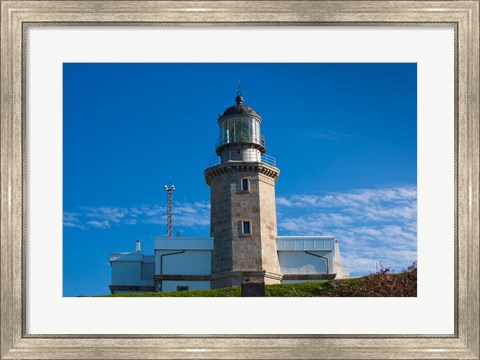 Framed Spain, Cabo Machichaco cape and Lighthouse Print