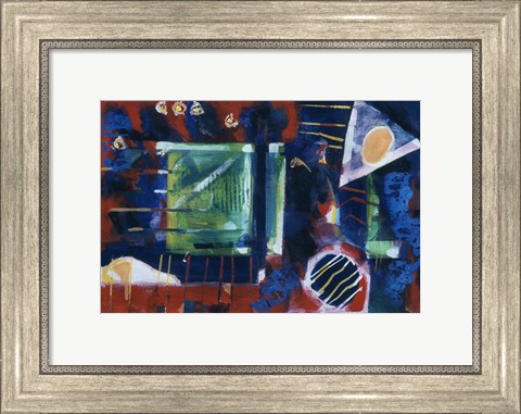 Framed Untitled (Colorful Abstract) Print