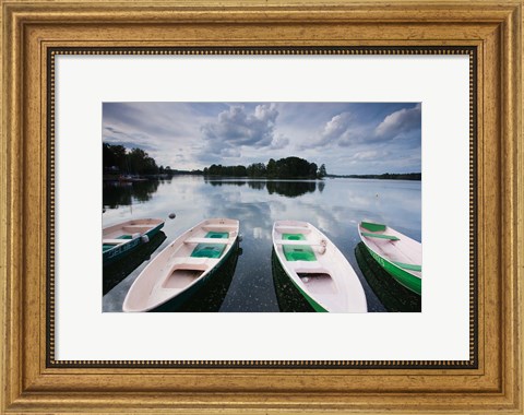 Framed Lake Galve, Trakai Historical National Park, Lithuania I Print