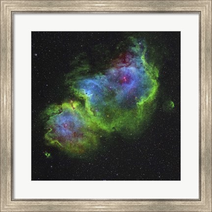 Framed Soul Nebula Print