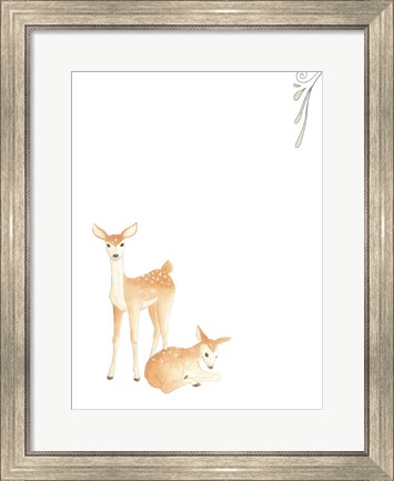 Framed Baby Animals VI Print