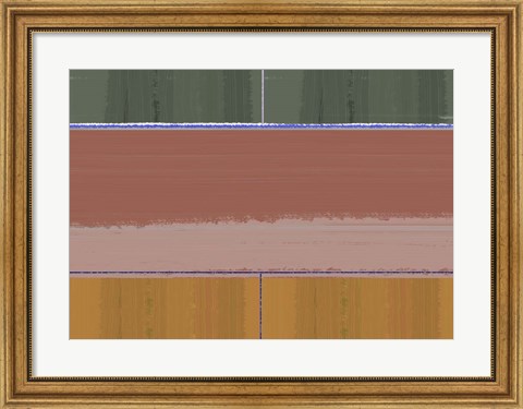 Framed Abstract Day Print