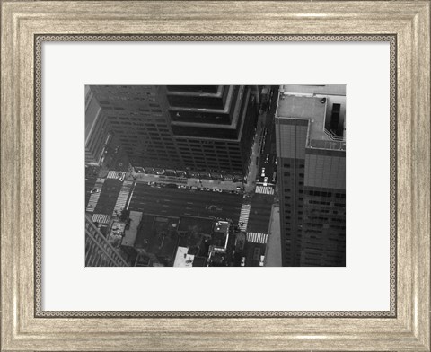 Framed NYC From The Top Print