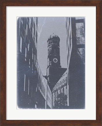 Framed Munich Frauenkirche Print
