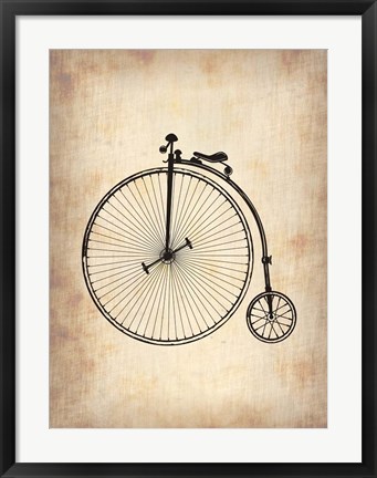 Framed Vintage Bicycle Print