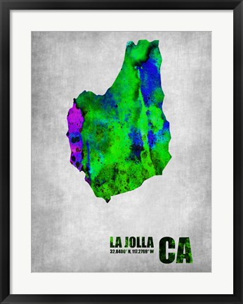 Framed La Jolla California Print