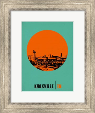 Framed Knoxville Circle 1 Print