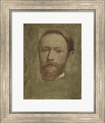 Framed Self-portrait, 1889 Print