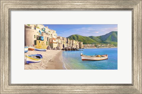 Framed Cefalu Print