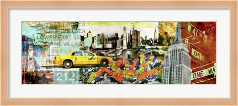 Framed 212 NYC Print