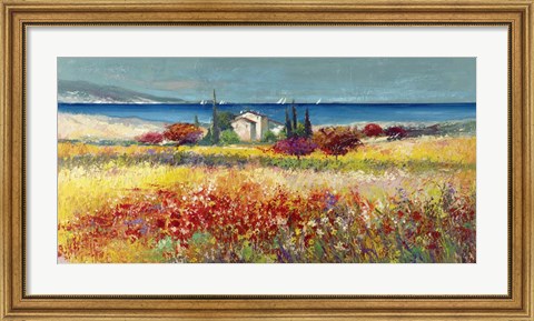 Framed Sogno Mediterraneo Print