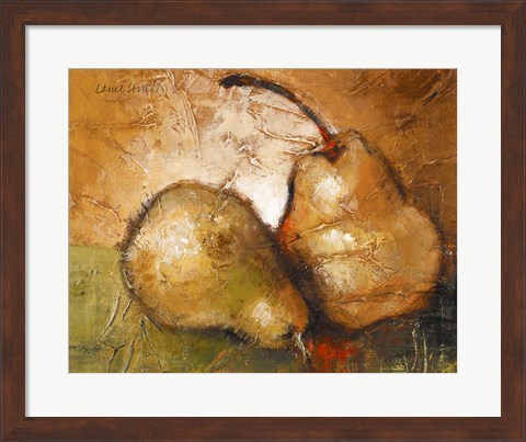 Framed Pear Study II Print