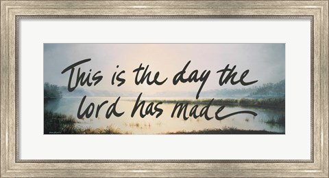 Framed This is the Day Print