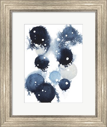 Framed Blue Galaxy IV Print