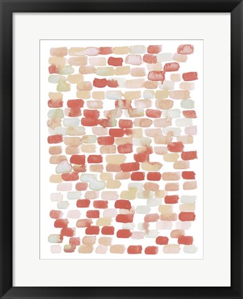 Framed Candy Pattern II Print