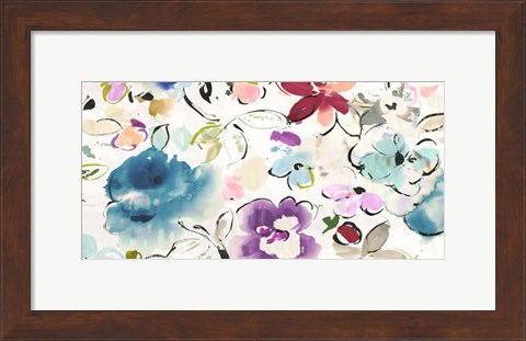 Framed Floral Galore Print