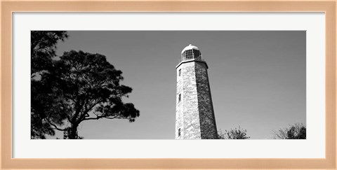 Framed Cape Henry Lighthouse, Cape Henry, Virginia Beach, Virginia Print